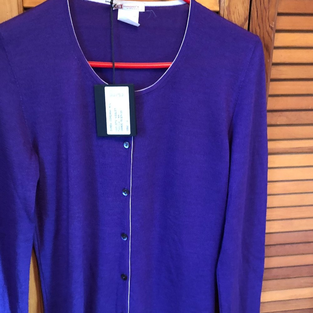 Brand New Button Sweater from Giorgio's of Palm Beach